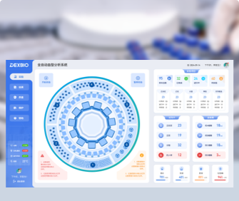 德祥生物血液檢測分析軟件交互優界面設計